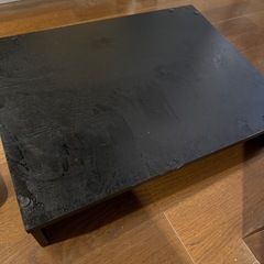 【アイリスオーヤマIHK-W12P-B】2口 IHクッキングヒーター 置き台付きの画像