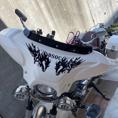 2007年式DS250に付けてました、ヤッコカウルです。シールス...