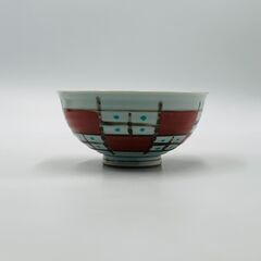 赤絵茶椀 4枚セットの画像