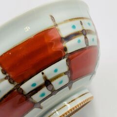 赤絵茶椀 4枚セットの画像