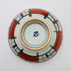 赤絵茶椀 4枚セットの画像
