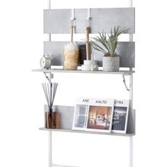 (新品未使用)LOWYA突っ張り棚［壁面収納棚］