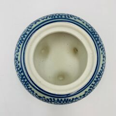 陶器 唐草文様 香炉 香道具 茶道具の画像