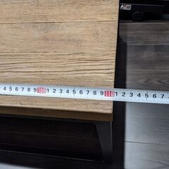 ❗値下げ❗天然木カフェテーブル❗の画像