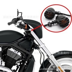 バイク網型プラスチックLEDウインカー四つの画像