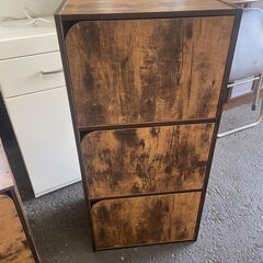 リサイクルショップどりーむ荒田店 No13130 蓋付きカラーボックス　オシャレ♪　万能サイズ♪の画像