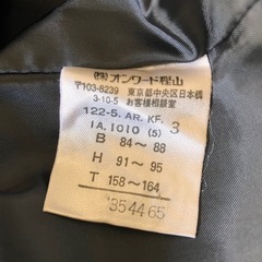 決まりました★オンワード樫山KUMI KYOKU組曲★丈長め喪服ブラックフォーマルの画像