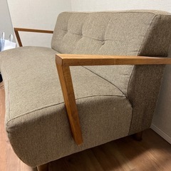 【あげます】2人掛けソファの画像
