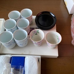 グラス・湯呑みのセット(受付終了)の画像