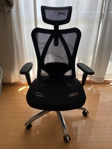 【中古】定価2.5万　デスクチェア　説明書付き