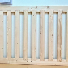 LOWYAすのこシングルベッドフレームの画像