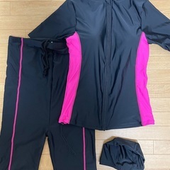 マタニティ 水着 Lサイズ3点セット※帽子未使用