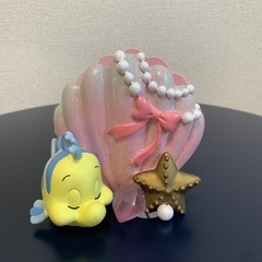 リトルマーメイド　ペン立て　文具　メイク道具入れ