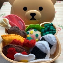 フェルト　お弁当
