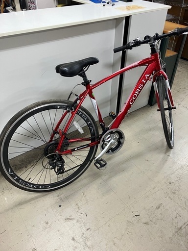 取引場所 南観音 K2408-644 CORSIA クロスバイク タイヤサイズ 700×28C 汚れキズあり