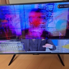 ⚠️訳アリ大特価⚠️AQUOS 42型テレビ 下1/3しか映りません　