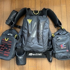 
マズメ レッドムーン ライフジャケット エクストリーム LJ9TH mazume ゲームベスト フローティングベスト の画像