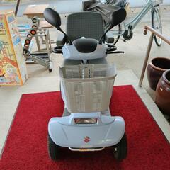 スズキ◆セニアカー◆ET4E9・水色、バッテリー良好◆動作確認済◆２０２１年製【浜村鹿野温泉ICから3分 買取本舗 宮本リサイクル 営業時間9～19時 定休日水曜のみ←連絡できませんm(_ _)m】の画像