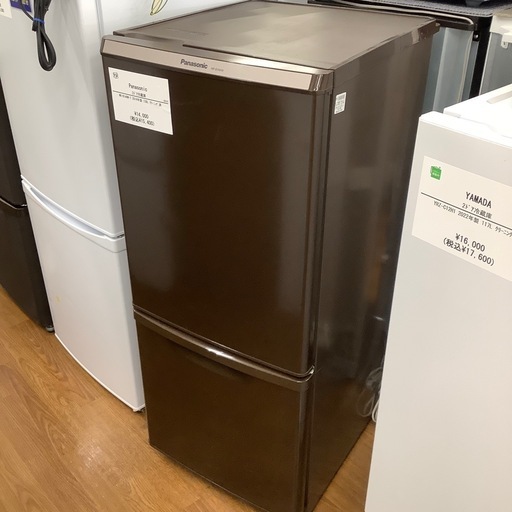 Panasonic パナソニック 2ドア冷蔵庫 NR-B146M-T 2014年製【トレファク 川越店】