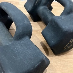 【決まりました】☆ダンベル10kg 2個set BLACK カラーの画像