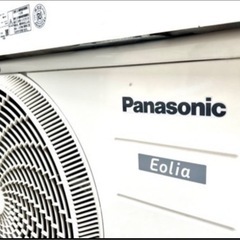 [中古］　パナソニック、6畳エアコン、取り付け工事込み、3ヵ月保証付きの画像