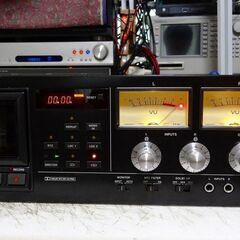ＴＡＳＣＡＭ　業務仕様３ヘッドオートリバースデッキ　１１２ＲＭＫⅡ  程度上　動作安定　簡易整備済みの画像