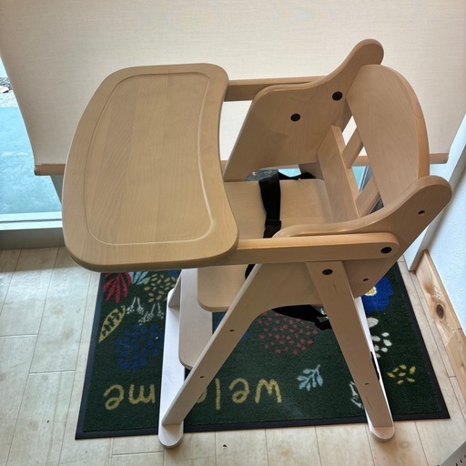 【お値引きしました】ベビーチェア　株式会社　澤田木工所　玩具おまけ付き　★美品★