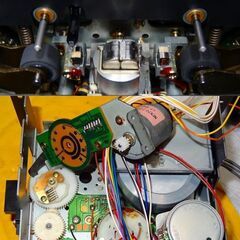 ＴＡＳＣＡＭ　業務仕様３ヘッドオートリバースデッキ　１１２ＲＭＫⅡ  程度上　動作安定　簡易整備済みの画像