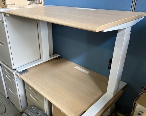 オカムラ 電動昇降デスク スイフト 中古