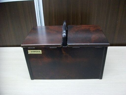 北海道民芸家具 ソーイングボックス 裁縫箱 木製 幅32x奥行18.5x高さ22.5cm 引き出し付き カバ材 飛騨産業 苫小牧西店