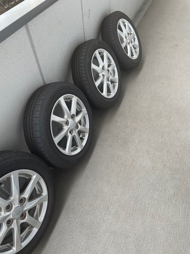 155/65/R14ダイハツ 14インチ 純正 ホイール タイヤセット BRIDGESTONE