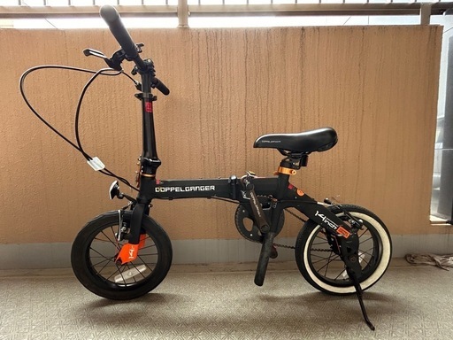 ドッペルギャンガー　キャリーケース付き　折りたたみ自転車　14インチ　ハコベロ 181_1.jpg