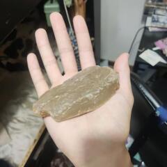 水晶　瑪瑙性？のカッティング　加工　オナシャス！