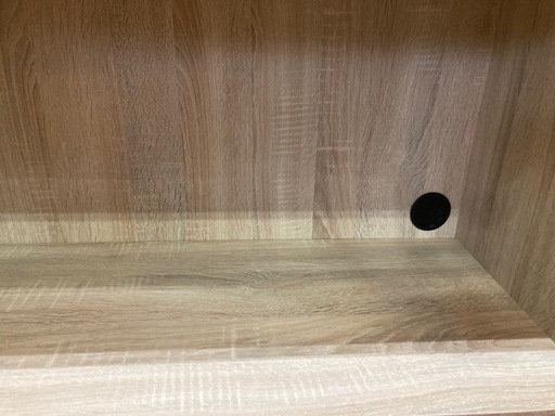 山善 木製シェルフ 本棚 高さ109cm 中古