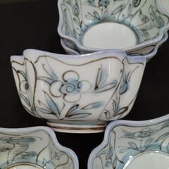 ★値下げしました！【有田焼】其泉窯 小鉢五客セット 美品！店頭販売のみの画像