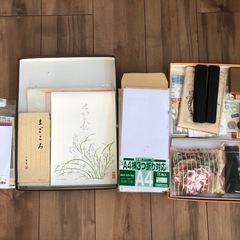 文房具　封筒　便箋　文香　シール　絵葉書