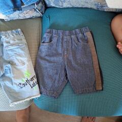 💴⤵値下げ１２０センチ　男児デニムズボン　2枚の画像