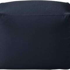 無印良品　体にフィットするソファ　ネイビー　ポリエステル平織