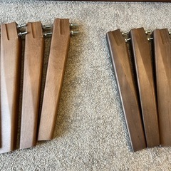 IKEA ダイニングベンチ 2脚／VÄBY ヴェビの画像