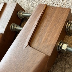 IKEA ダイニングベンチ 2脚／VÄBY ヴェビの画像