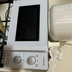 レンジ　炊飯器の画像