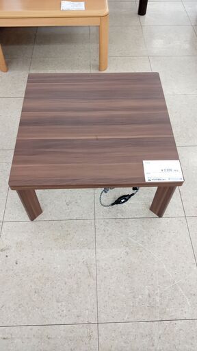 ★ジモティ割あり★  こたつ ブラウン H35.5×D69×W69 クリーニング済み TJ8162