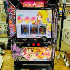 【不要機付】偽物語 5号機 実機 偽物語スロット実機