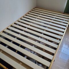 すのこベッド（マットレス付き）の画像