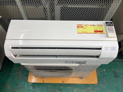 K05584　中古エアコン 三菱 2020年製 主に12畳用 冷房能力 3.6KW / 暖房能力 4.2KW