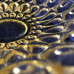 昭和レトロ　ガラス製器2枚セットの画像