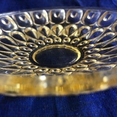 昭和レトロ　ガラス製器2枚セットの画像