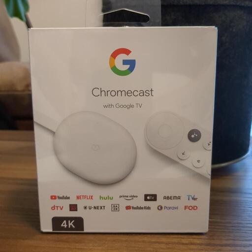 未開封 Chromecast with Google TV 4Kモデル