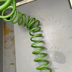 ホース　コーナン　LIFELEX コイルホース　オリーブ　の画像