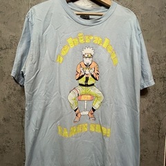 ナルト　アニメtシャツ ラーメン 古着 半袖